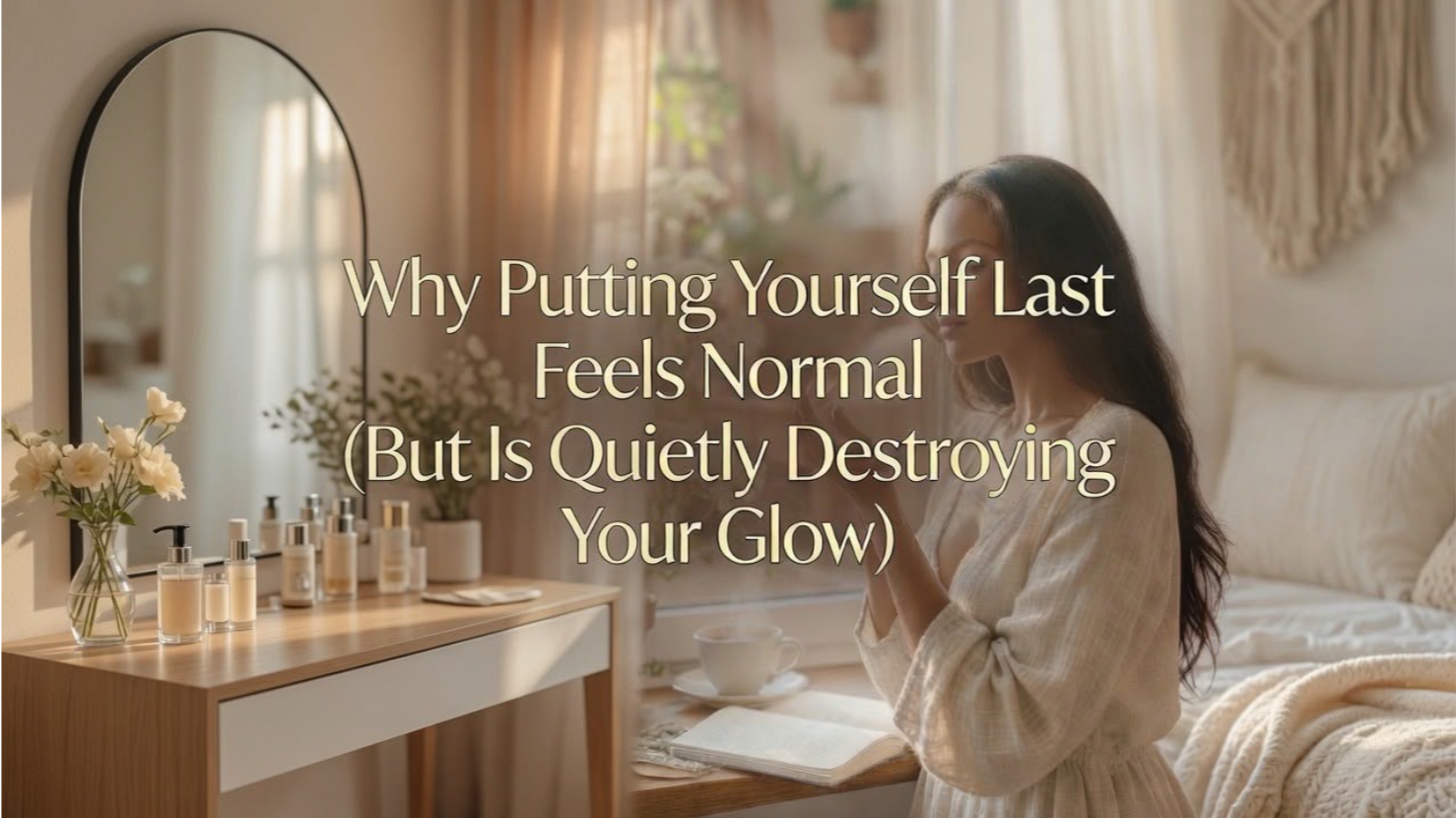 Why Putting Yourself Last Feels Normal (But Is Quietly Destroying Your Glow)
